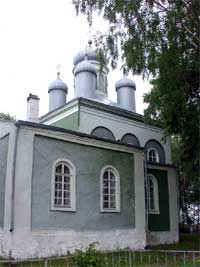 The Church of Pokrov, Demidov, XIX century