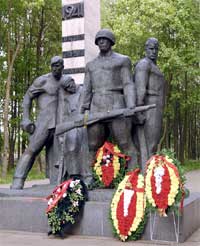 The monument to the Soviet Guards