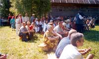 The poetical festival in the settlement Zagorje