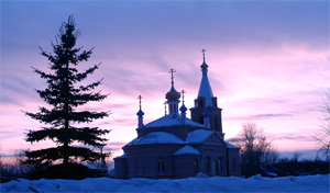 The Church of the Trinity in the Village Mikulinskoe, the beginning of the XIX century