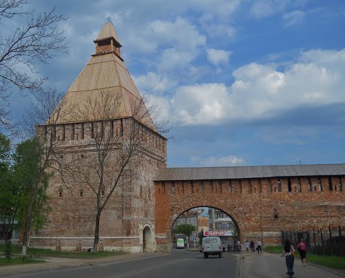 Никольские ворота смоленск карта